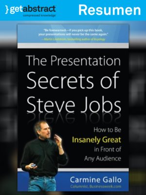 cover image of Las presentaciones: secretos de Steve Jobs (resumen)